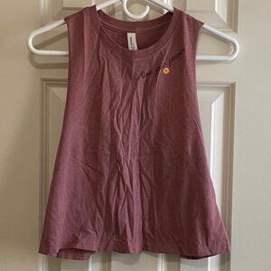 Corepower Yoga cropped tank